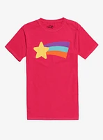 Disney Gravity Falls Mabel Shooting Star Relaxed Fit Girls T-Shirt