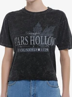 Gilmore Girls Stars Hollow Dark Wash Crop T-Shirt