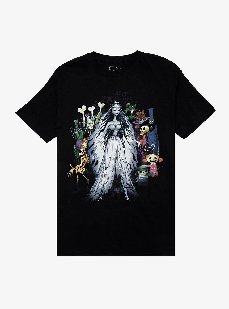 Corpse Bride Land Of The Dead Boyfriend Fit Girls T-Shirt