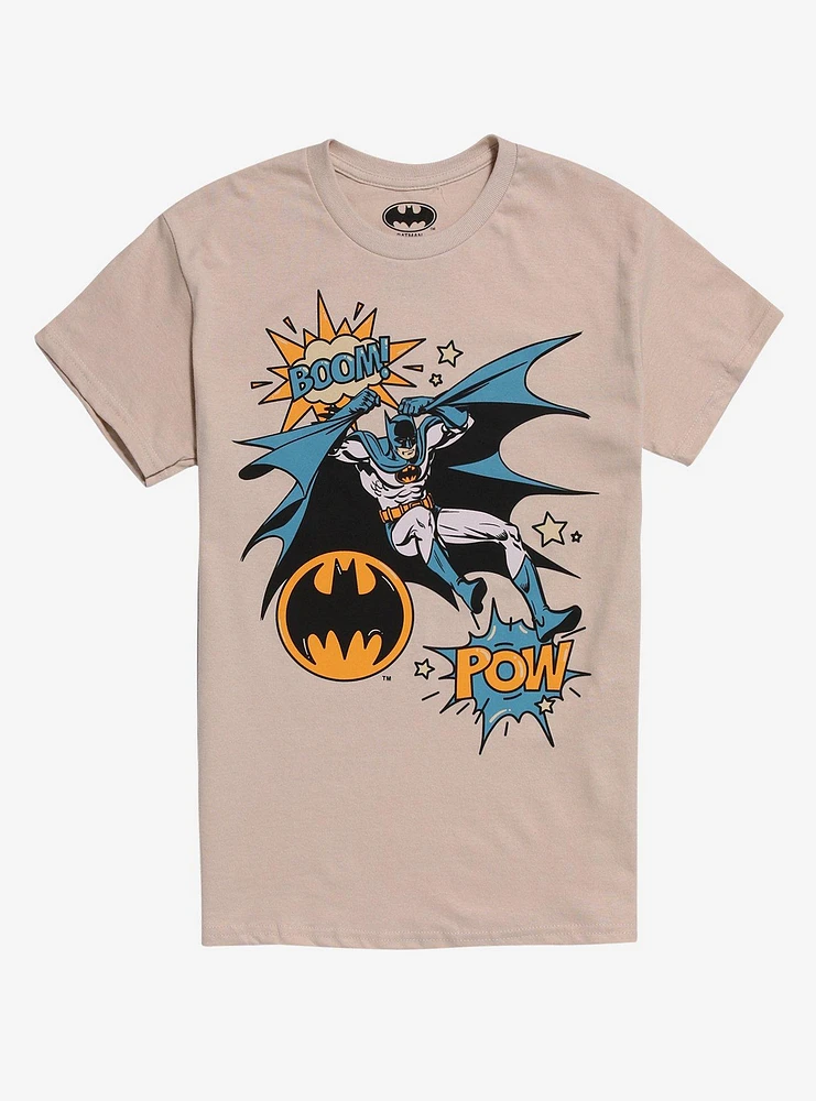 DC Comics Batman Comic Boyfriend Fit Girls T-Shirt