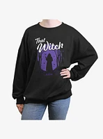 Marvel Agatha That Witch Girls Oversized Sweatshirt