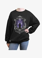 Marvel Agatha Starsign Girls Oversized Sweatshirt