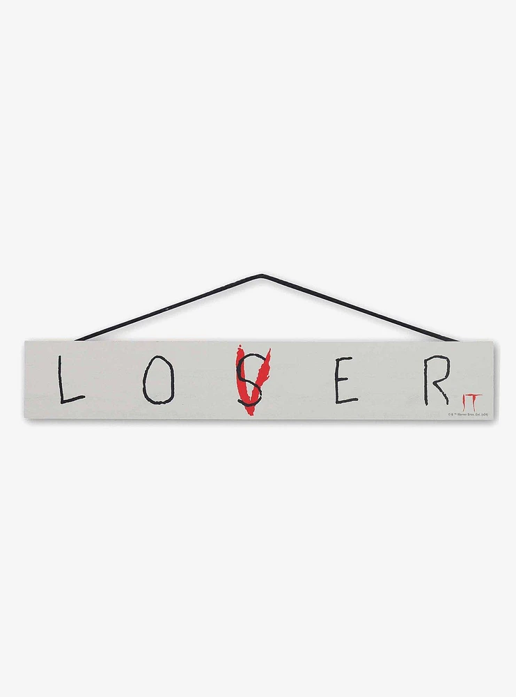 IT Lover & Loser Hanging Wood Wall Decor