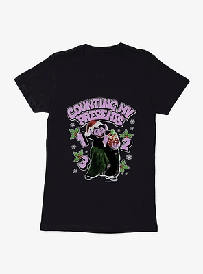 Sesame Street Counting My Presents Womens T-Shirt