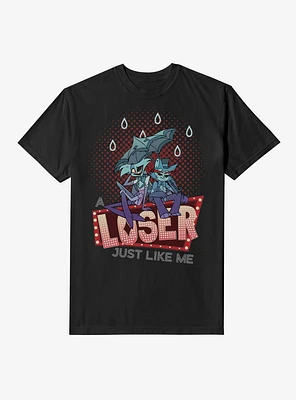 Hazbin Hotel Husk & Angel Dust Loser Garment Dye T-Shirt