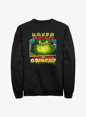 Dr. Seuss Grinch Closeup Sweatshirt