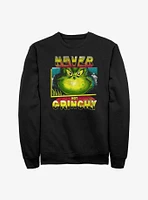 Dr. Seuss Grinch Closeup Sweatshirt