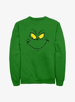 Dr. Seuss Grinch Smile Side Look Sweatshirt