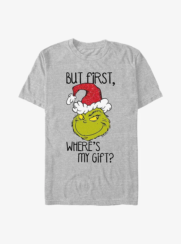 Dr. Seuss Grinch Where's My Gift T-Shirt