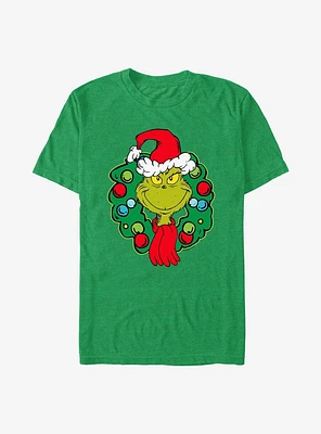 Dr. Seuss Grinch Wreath T-Shirt