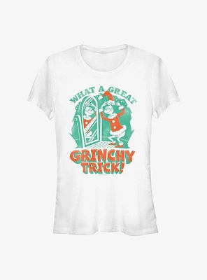 Dr. Seuss Grinchy Trick Girls T-Shirt