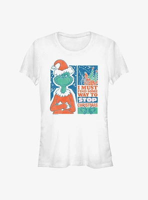 Dr. Seuss Must Stop Christmas Girls T-Shirt