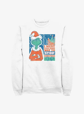 Dr. Seuss Must Stop Christmas Sweatshirt