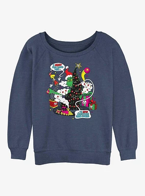 Dr. Seuss Find A Way Girls Slouchy Sweatshirt