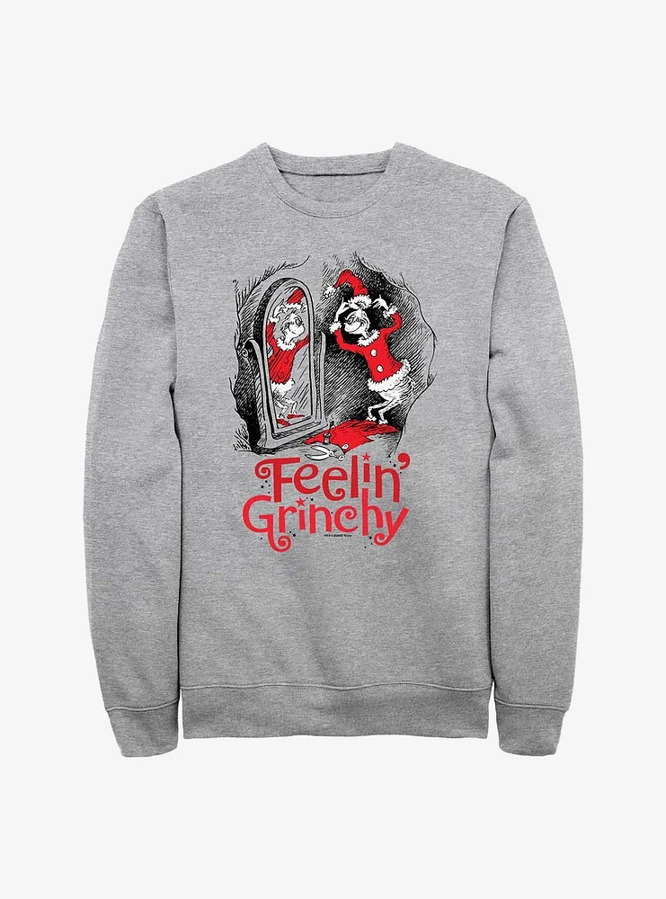 Dr. Seuss Feelin Grinchy Sweatshirt