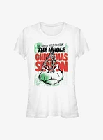 Dr. Seuss Hated Christmas Season Girls T-Shirt