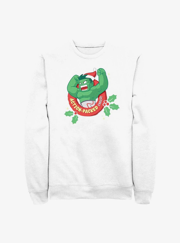 Marvel Hulk Action Packed Cheer Sweatshirt