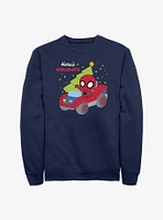 Marvel Spider-Man Car Sweatshirt