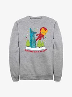 Marvel Iron Man Winters Are A Blast Sweatshirt