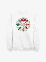 Marvel Heroic Holidays Avengers Sweatshirt