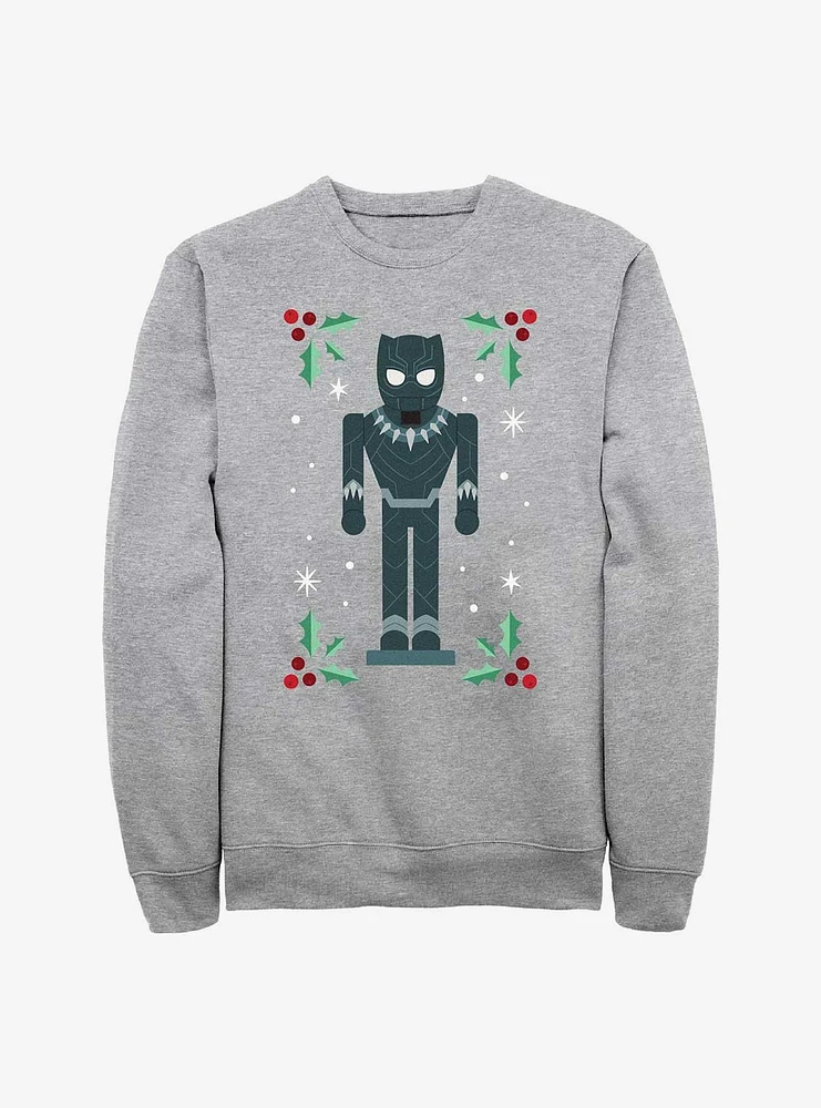 Marvel Black Panther Mistletoe Framed Sweatshirt