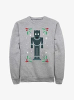 Marvel Black Panther Mistletoe Framed Sweatshirt