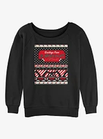 Stranger Things Greetings From Starcourt Girls Slouchy Sweatshirt