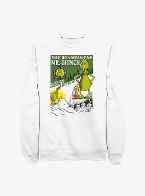 Dr. Seuss Grinch Poster Sweatshirt