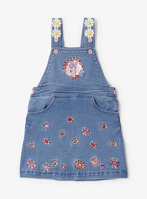 Disney Daisy Duck Denim Toddler Overall Dress — BoxLunch Exclusive
