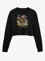 Life Is Bootiful Girls Crop Sweatshirt