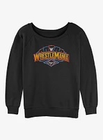 WWE Wrestlemania 41 Vegas Girls Slouchy Sweatshirt