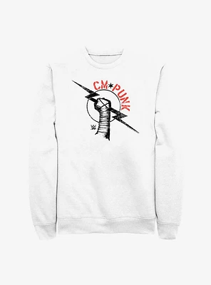 WWE CM Punk Lightning Bolt Icon Sweatshirt