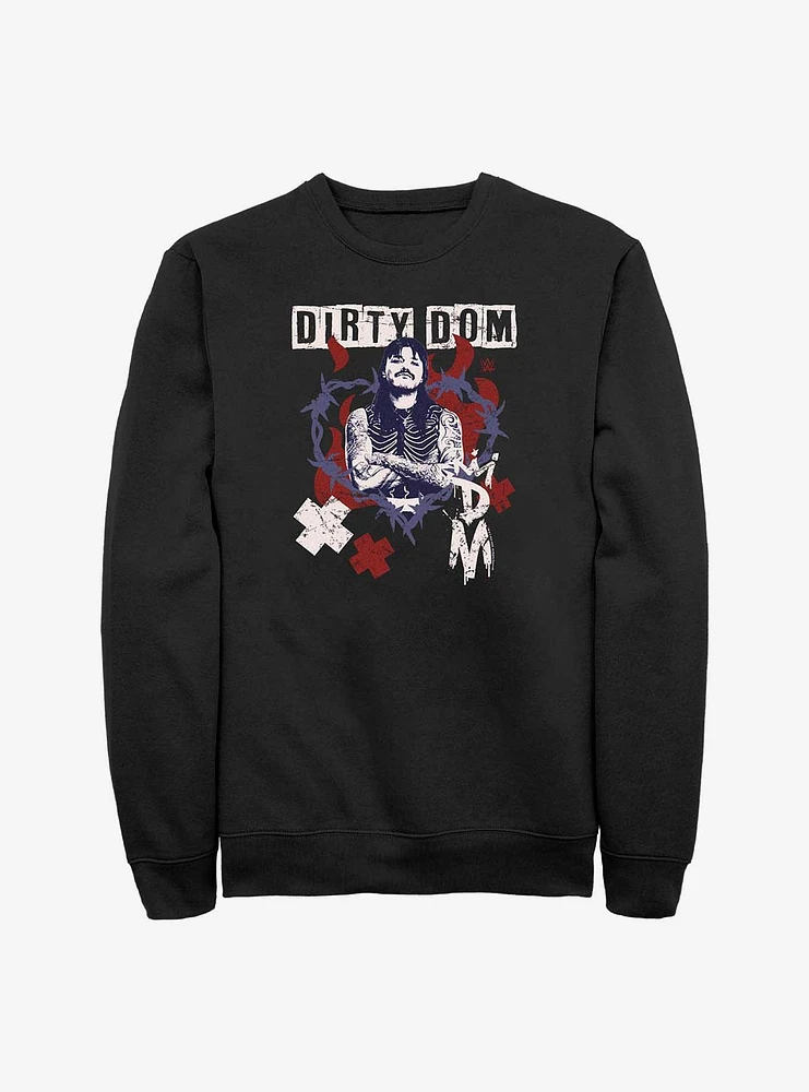 WWE Dirty Dominik Mysterio Portrait Sweatshirt