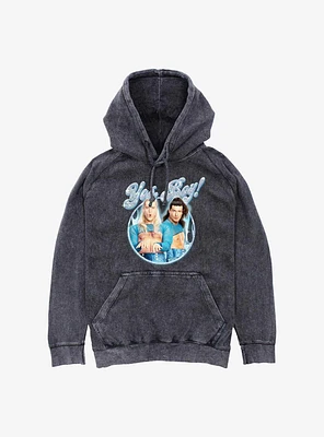 WWE Pretty Deadly Yes Boy Mineral Wash Hoodie