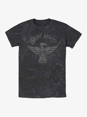 WWE Bray Wyatt Buzzard Logo Mineral Wash T-Shirt