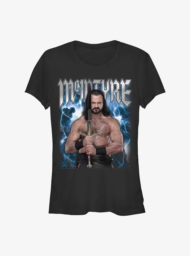 WWE Drew McIntyre Thunder Claymore Girls T-Shirt