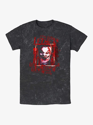 WWE Bray Wyatt The Fiend Let Me Frame Mineral Wash T-Shirt