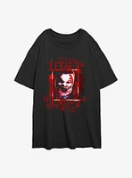 WWE Bray Wyatt The Fiend Let Me Frame Girls Oversized T-Shirt