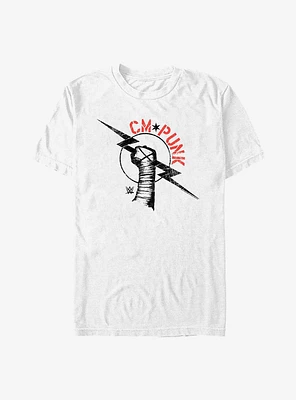 WWE CM Punk Lightning Bolt Icon T-Shirt