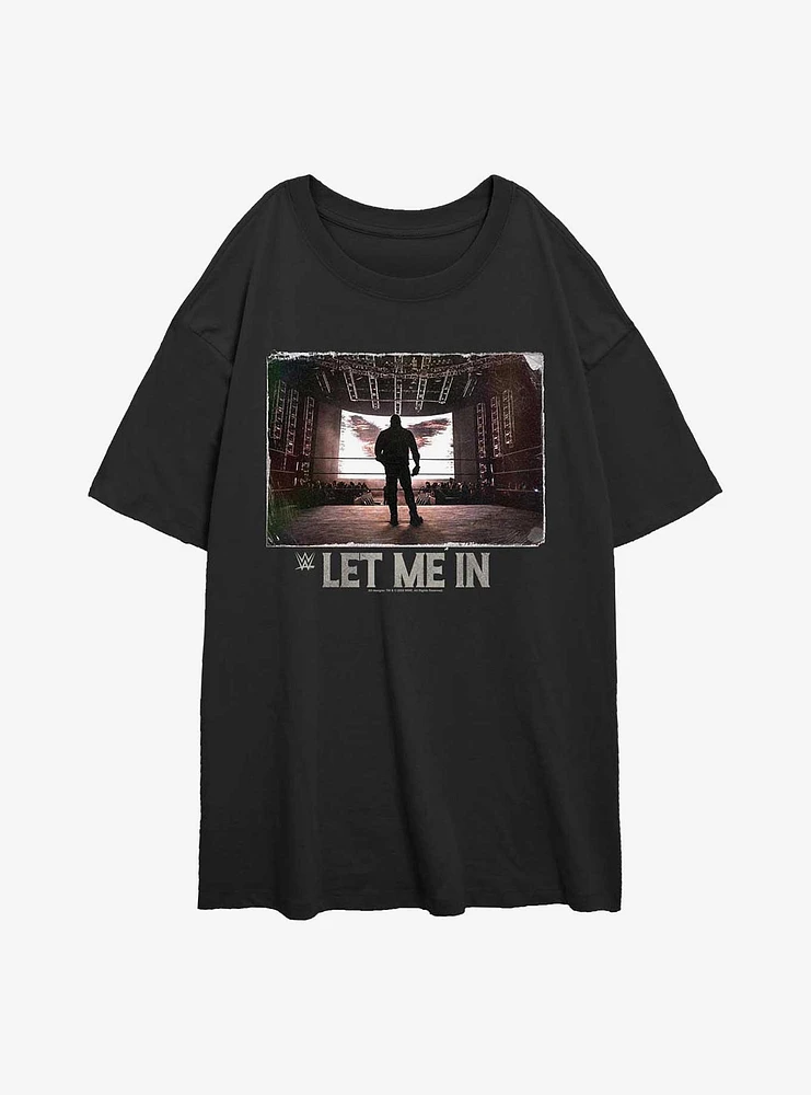 WWE Bray Wyatt The Fiend Tribute Let Me Girls Oversized T-Shirt