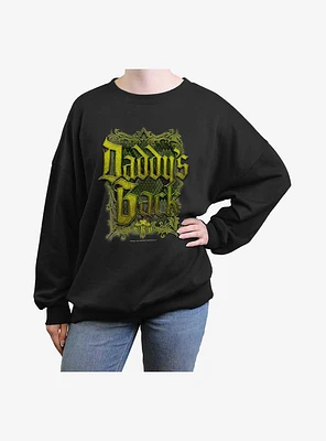 WWE Randy Orton RKO Daddys Back Girls Oversized Sweatshirt