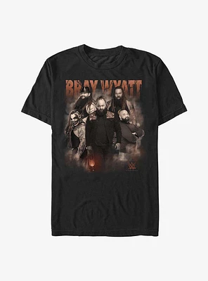 WWE Bray Wyatt Portrait Collage T-Shirt