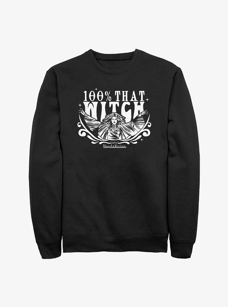 Marvel Agatha 100 % That Witch Sweatshirt