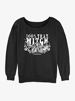 Marvel Agatha 100 % That Witch Girls Slouchy Sweatshirt