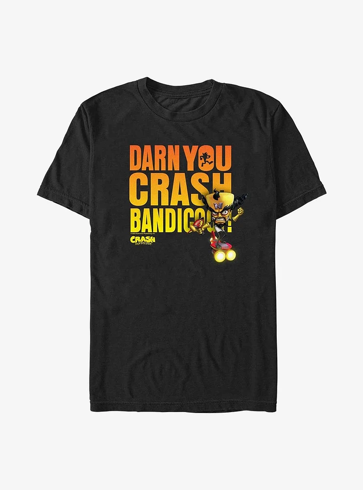 Crash Bandicoot Dr. Neo Darn You T-Shirt