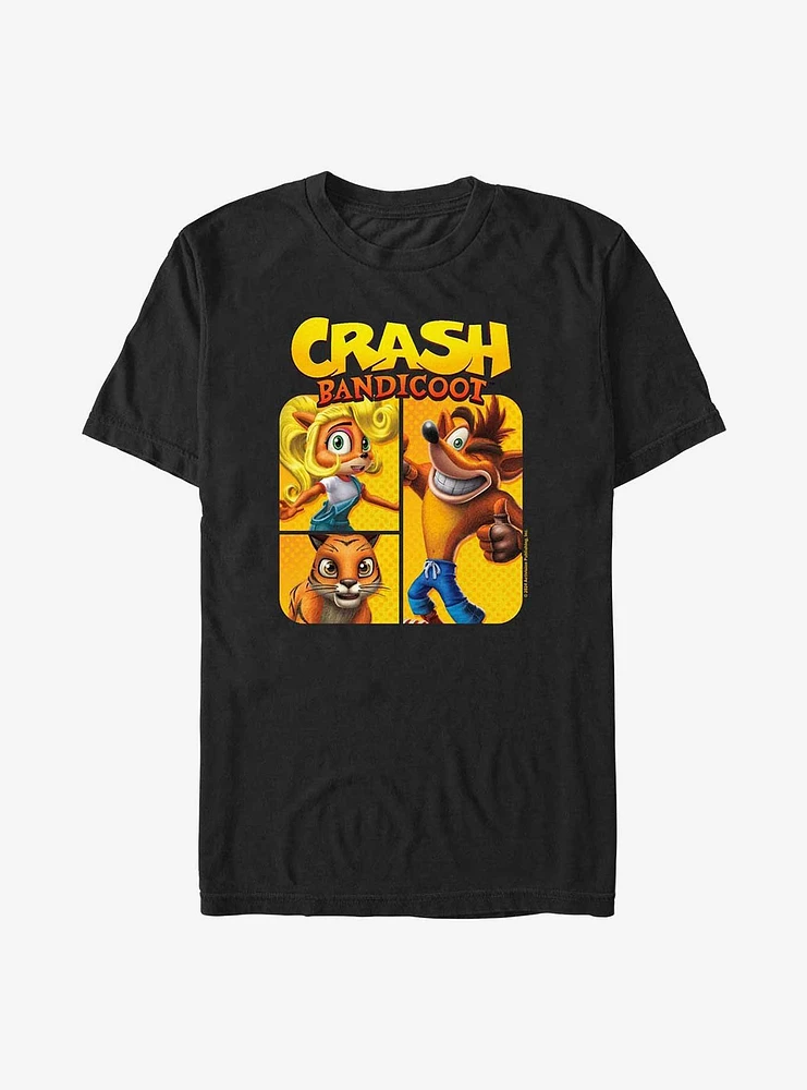 Crash Bandicoot And Friends T-Shirt