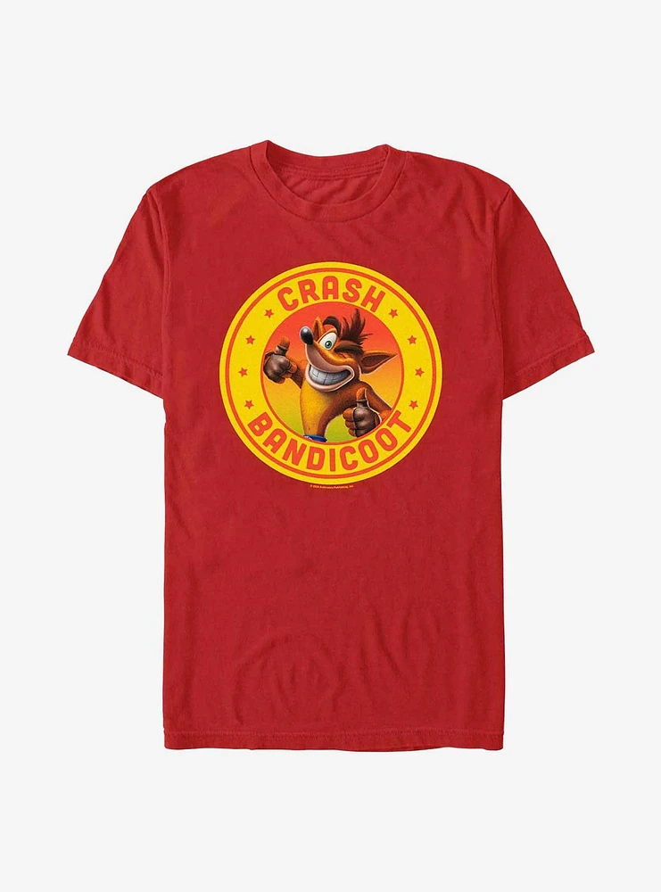 Crash Bandicoot Stamp T-Shirt