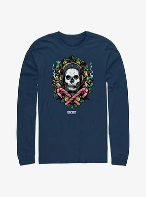 Call of Duty Warfare Wreath Long-Sleeve T-Shirt