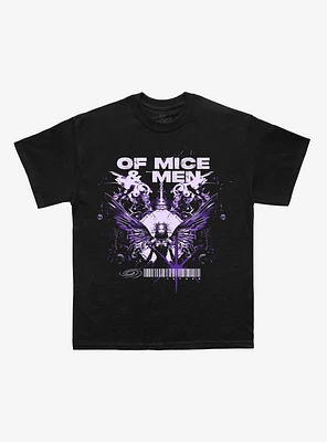 Of Mice & Men Angel Boyfriend Fit Girls T-Shirt