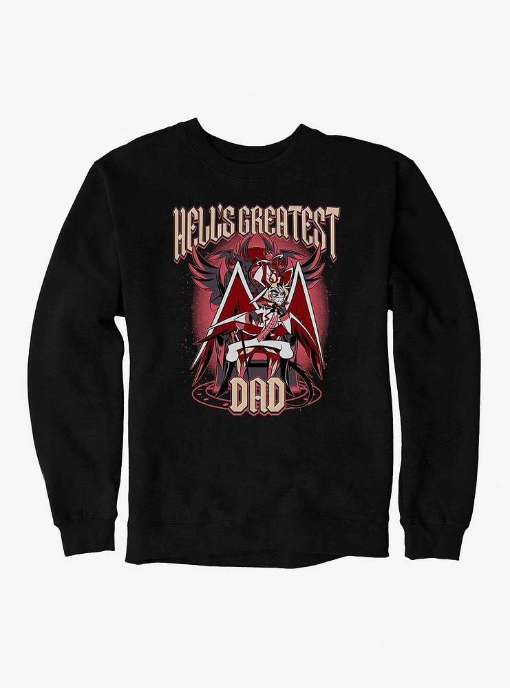 Hazbin Hotel Hell's Greatest Dad Lucifer Sweatshirt